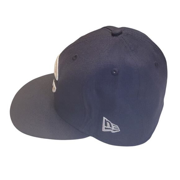 Chicago Bears NFL "GSH" Navy Fitted Hat New Era 59FIFTY Size 6 7/8 EUC - Picture 4 of 8